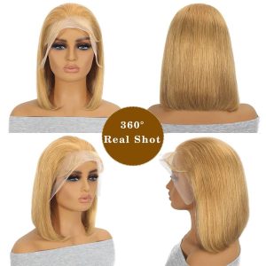 kititi hair 13x4 promo bob wig remy hair 12 inch