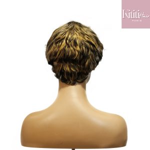 center wig machine made wig remy hair h030