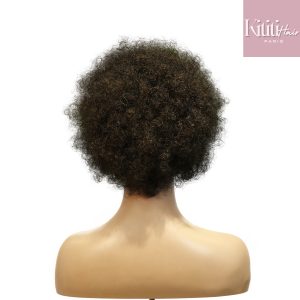 center wig machine made color wig remy hair