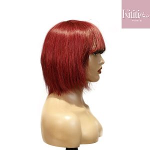 center wig machine made 99j wig remy hair h009