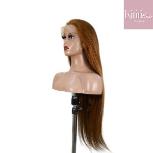 center wig 13x4 straight lace front wig 30 brown 26 inch remy hair