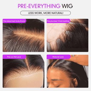 center wig 13x4 kinky curly lace front wig natural black remy hair